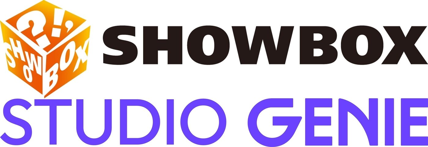 본문 이미지 - 쇼박스, kt스튜디오지니 로고