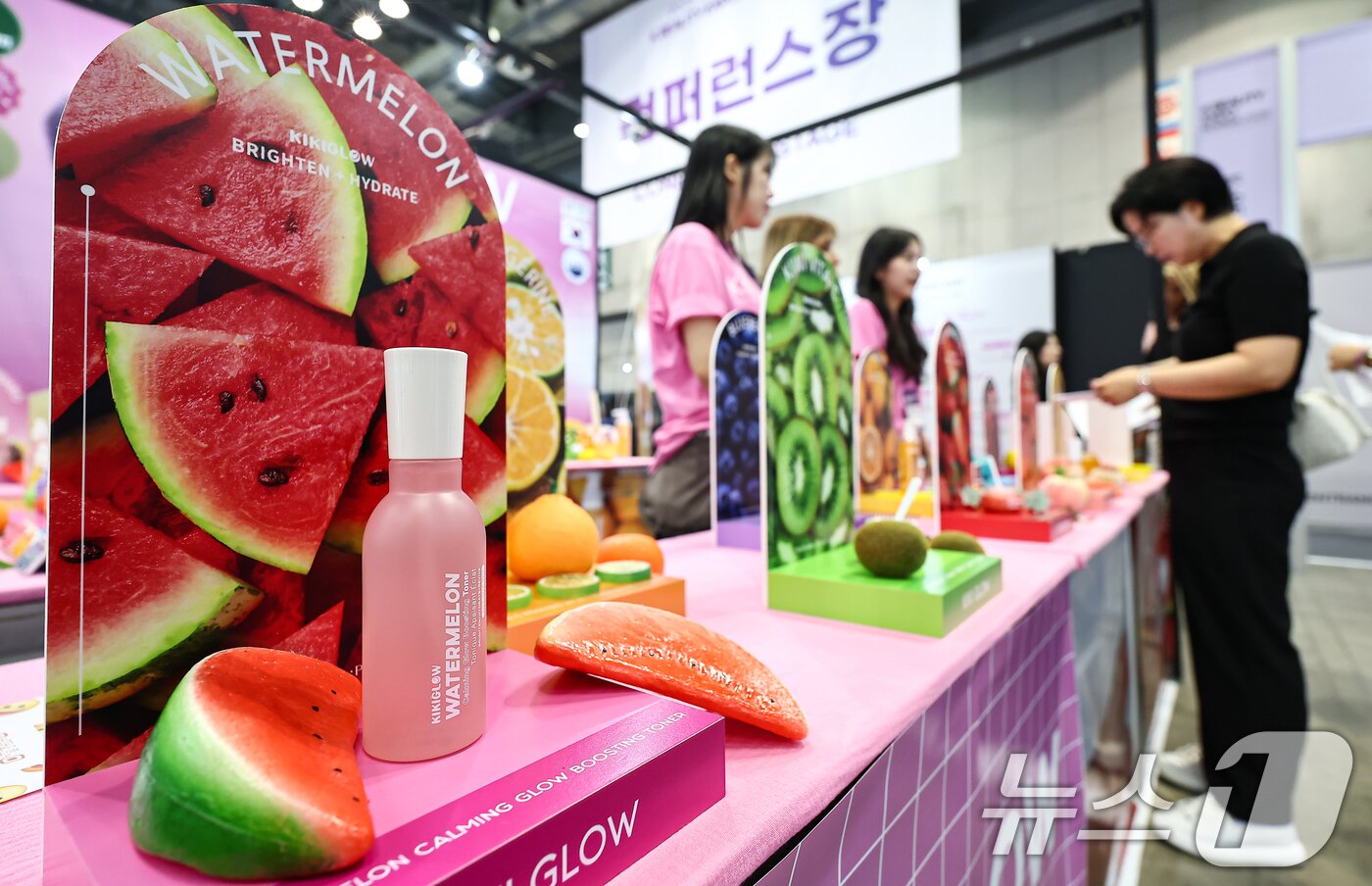 본문 이미지 - &#39;2025 K-뷰티엑스포 코리아&#39; 사진 ⓒ News1 김도우 기자