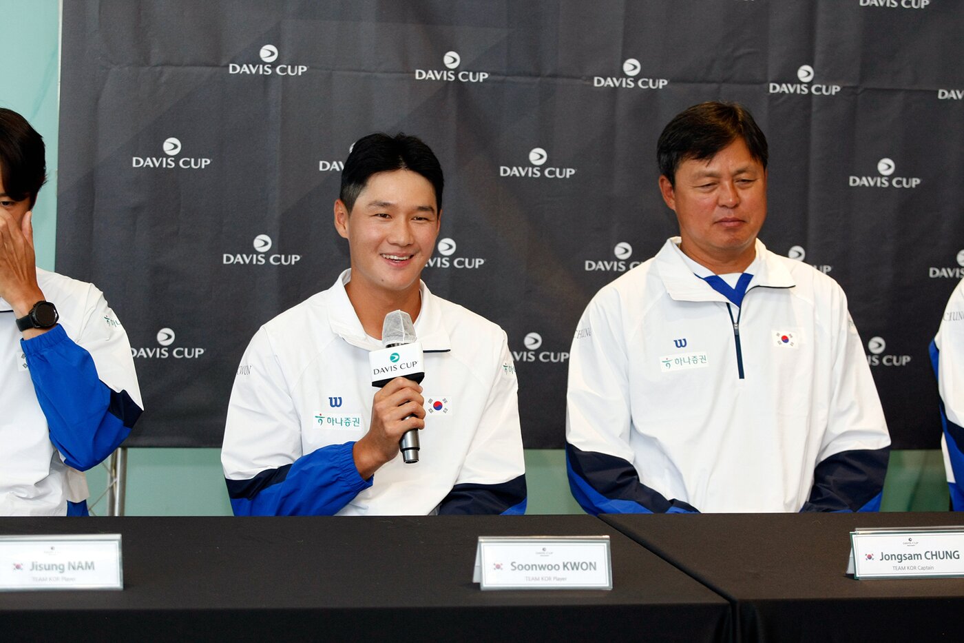본문 이미지 - 데이비스컵에 나서는 한국 테니스 대표팀 권순우.&#40;대한테니스협회 제공&#41;