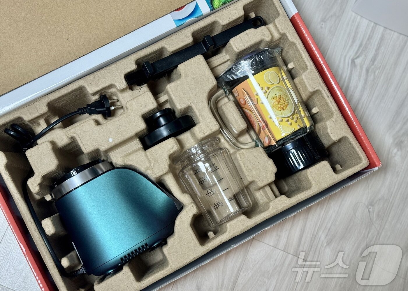 본문 이미지 - 테팔의 슬림핏 초고속 블렌더 &#39;블렌드업&#39; 제품 ⓒ News1 이민주 기자