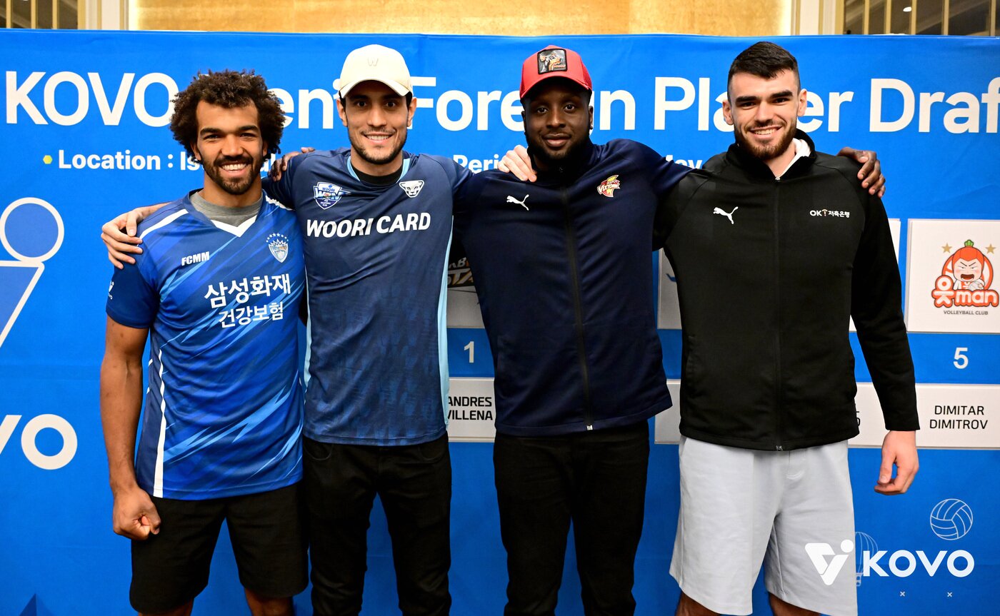 본문 이미지 - 프로배구 KOVO컵에 외국인 선수들이 뛸 수 없게 됐다.&#40;KOVO제공&#41; 