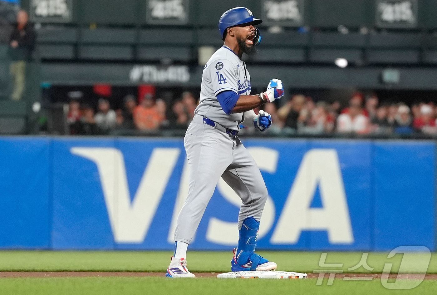 본문 이미지 - 다저스 테오스카 에르난데스. ⓒ AFP=뉴스1