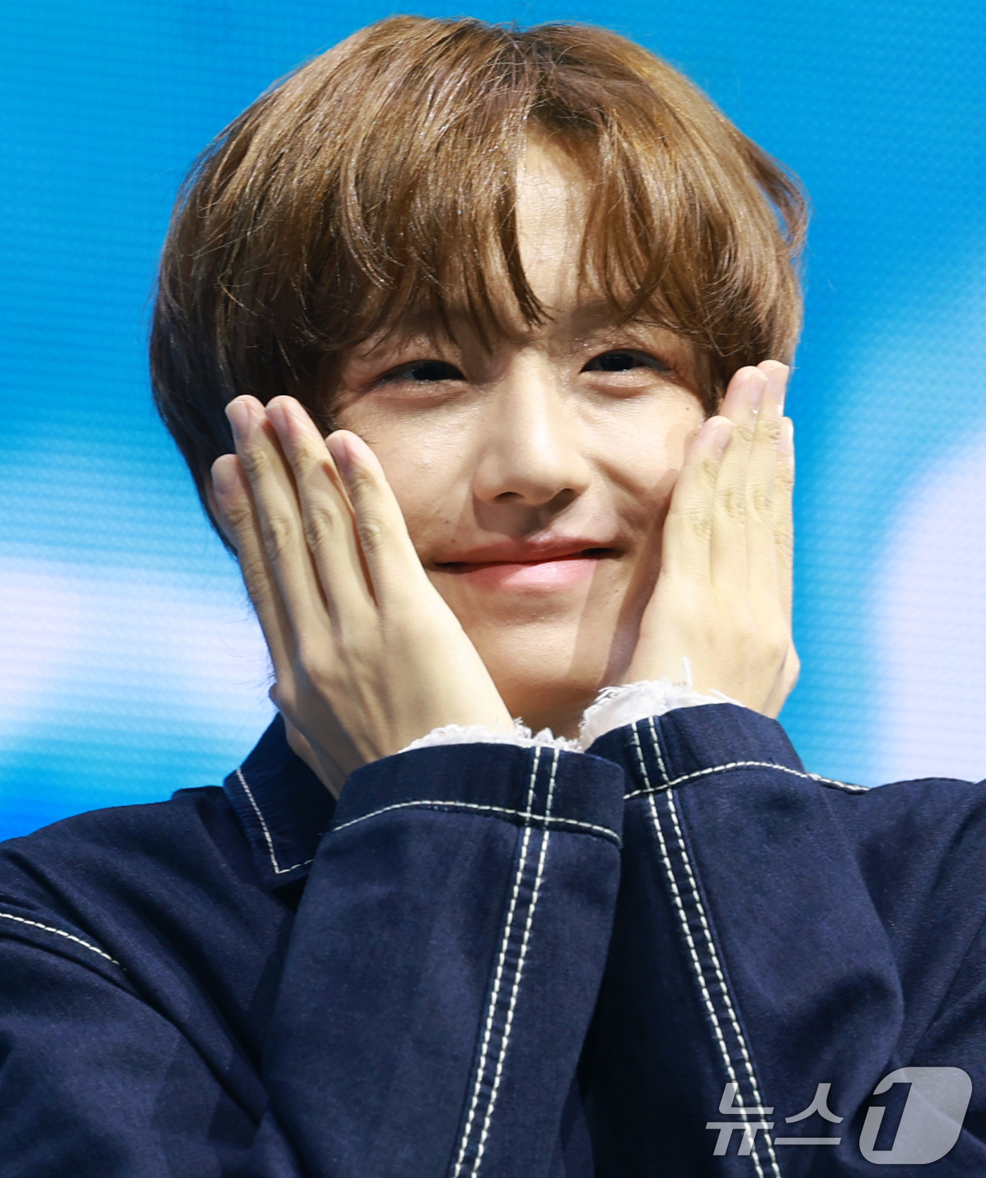 (서울=뉴스1) 권현진 기자 = 그룹 아이딧(IDID)의 정세민이 15일 서울 광진구 예스24 라이브홀에서 열린 첫 번째 미니 앨범  '아이 디드 잇.'(I did it.) 발매 …