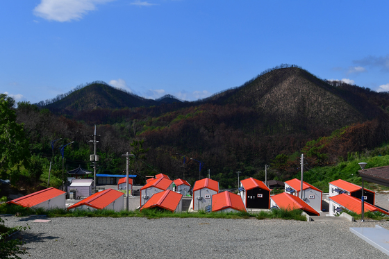 영덕군, 산불 이재민 조립식주택 700여채 조사…안전성 등 점검