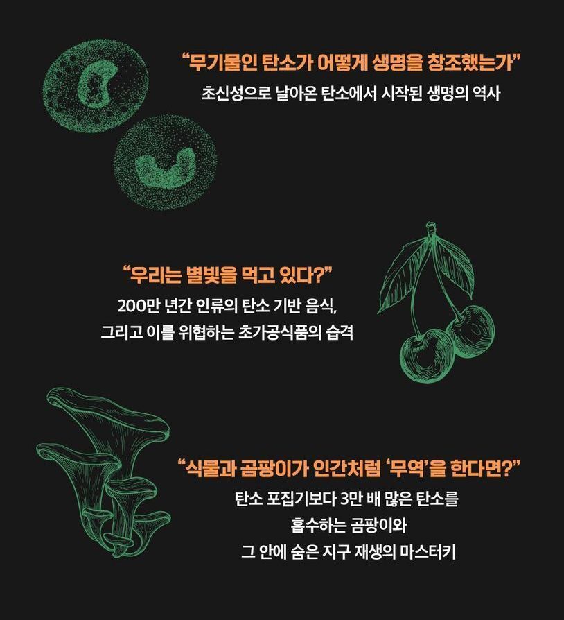 본문 이미지 - [신간] &#39;탄소라는 세계&#39;