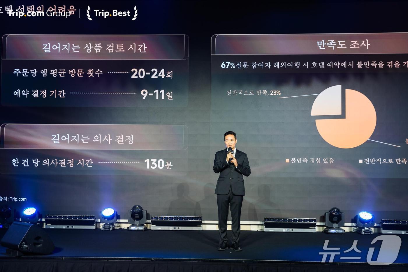 본문 이미지 - 홍종민 트립닷컴 부사장. 2025.9.16/뉴스1&#40;트립닷컴 제공&#41;