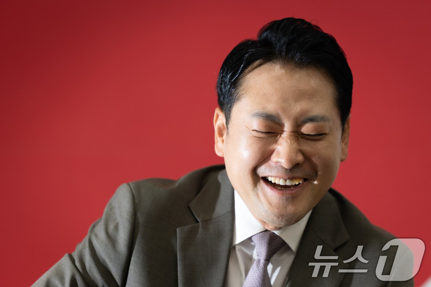 본문 이미지 - 장동혁 국민의힘 대표가 16일 서울 여의도 국회에서 뉴스1과 인터뷰하고 있다. 2025.9.16/뉴스1 ⓒ News1 유승관 기자