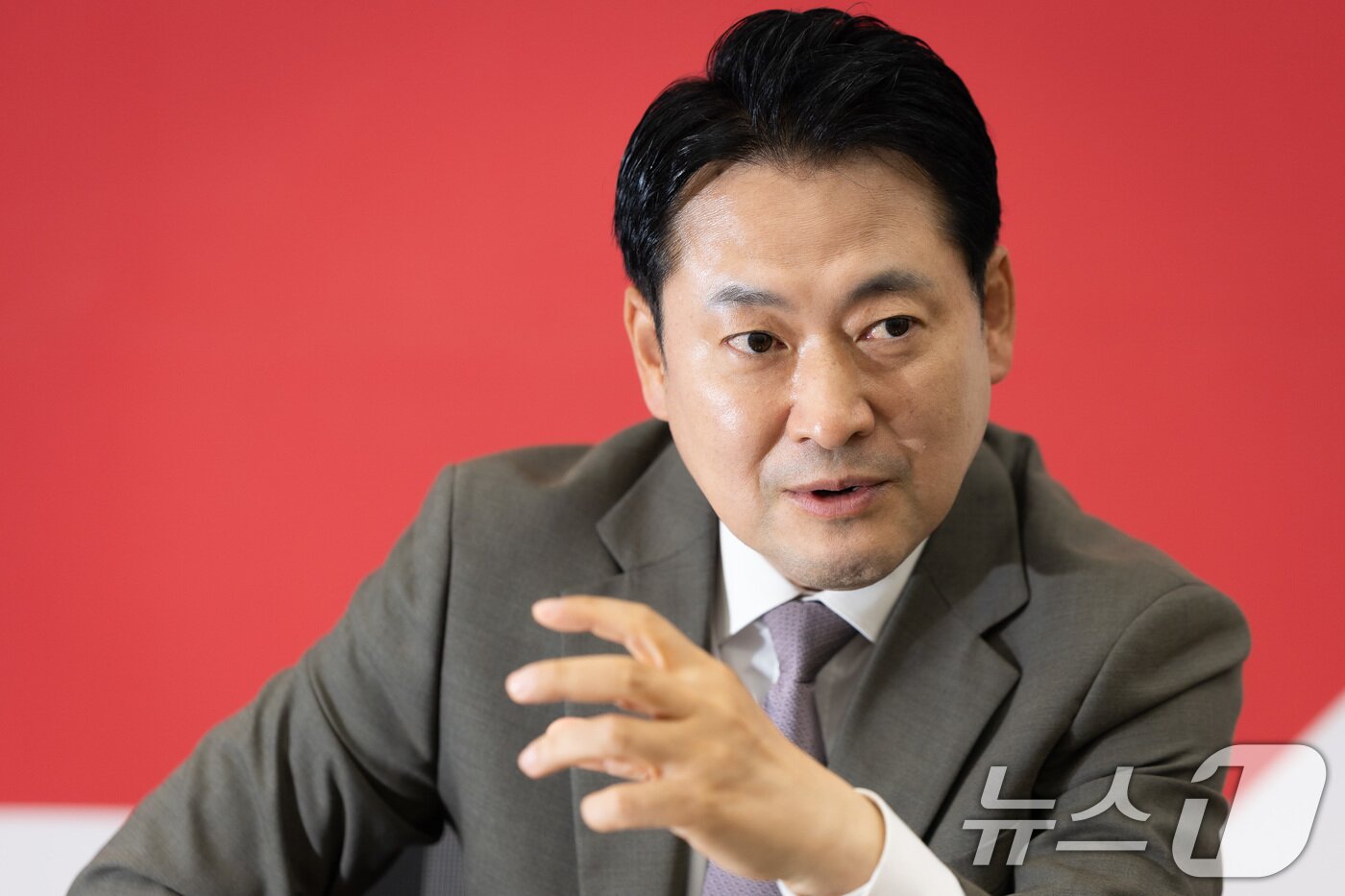 본문 이미지 - 장동혁 국민의힘 대표가 16일 서울 여의도 국회에서 뉴스1과 인터뷰하고 있다. ⓒ News1 유승관 기자