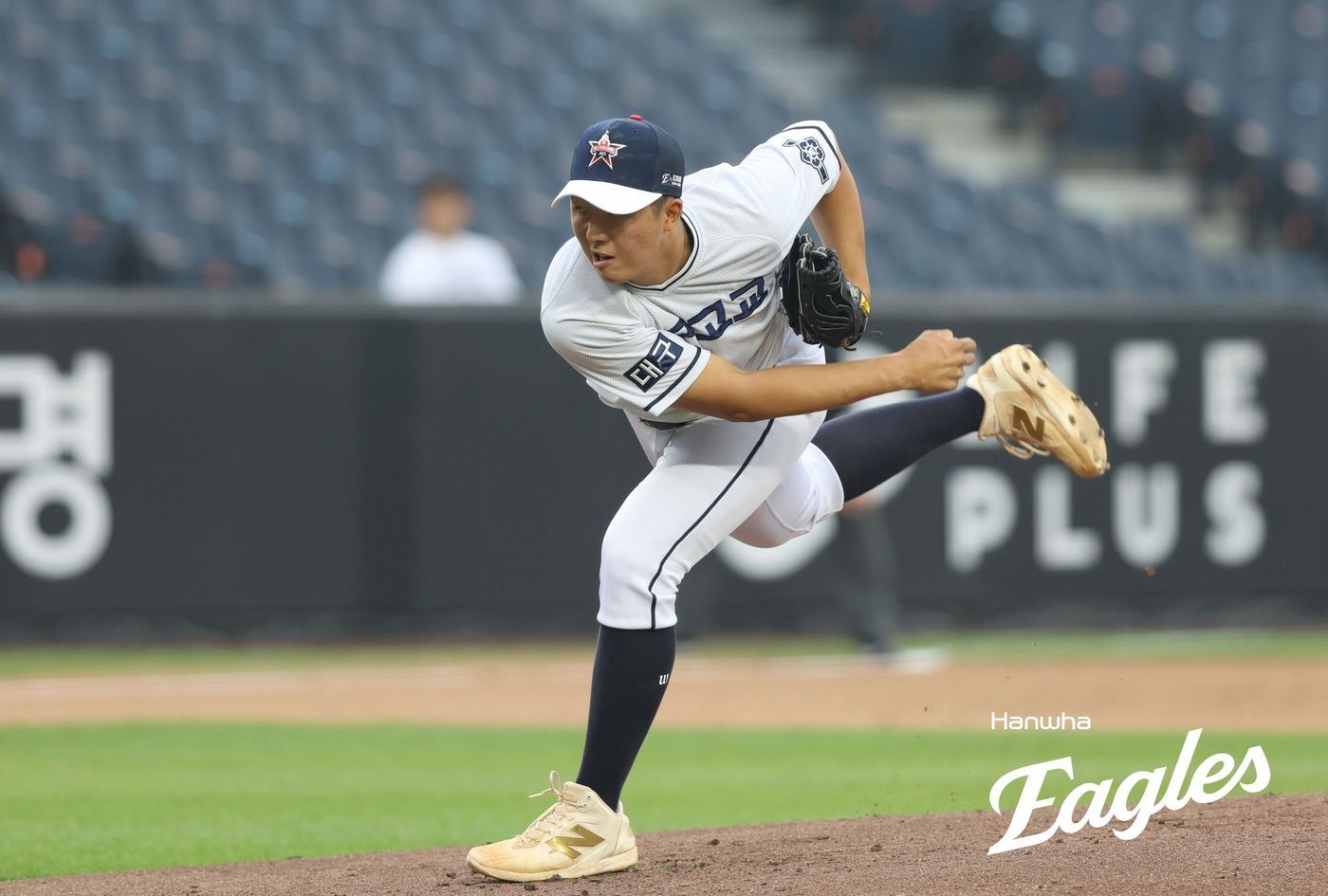 본문 이미지 - 대구고 투수 김민준. (한화 이글스 제공)