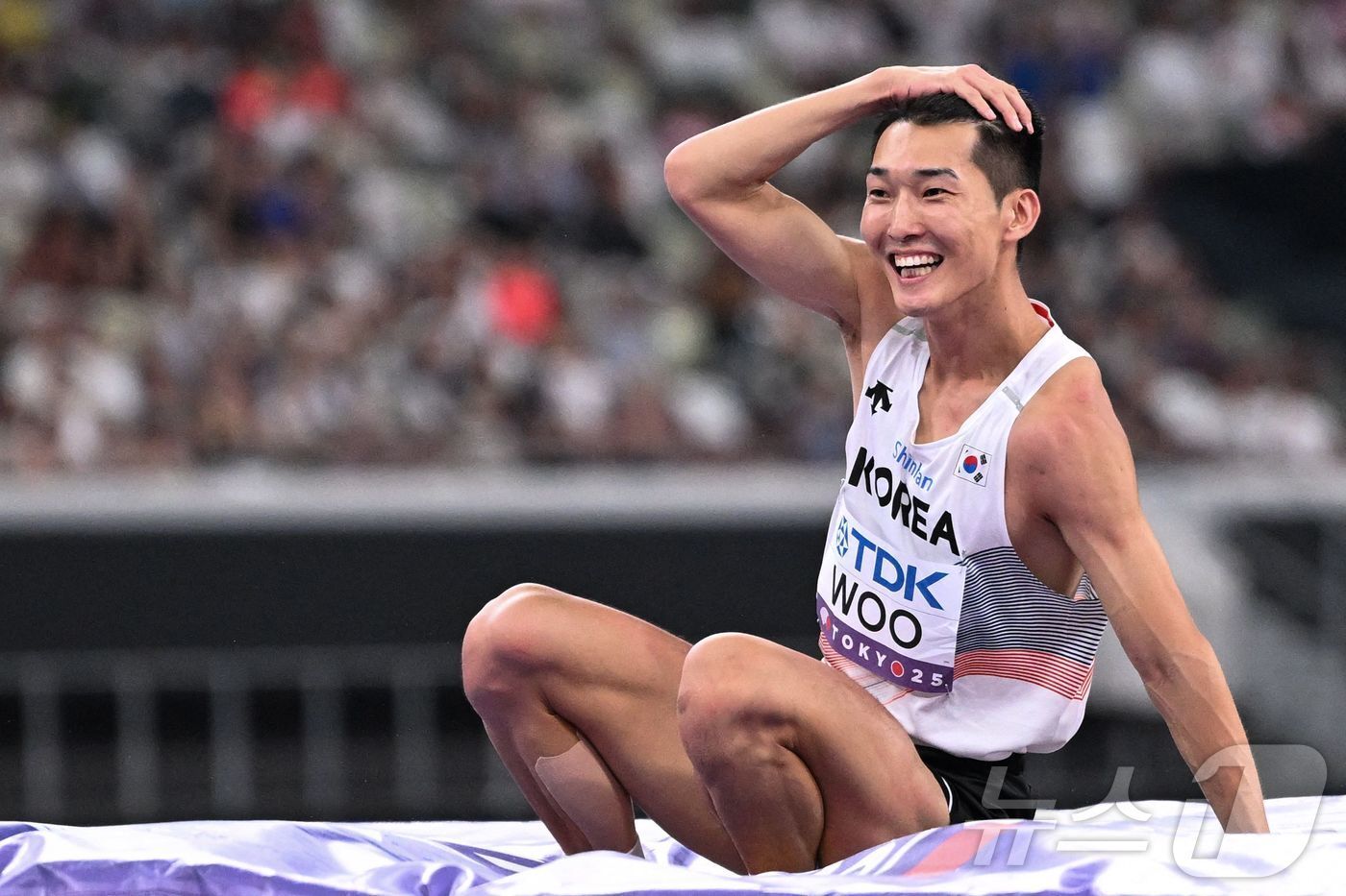 본문 이미지 - 우상혁. ⓒ AFP=뉴스1