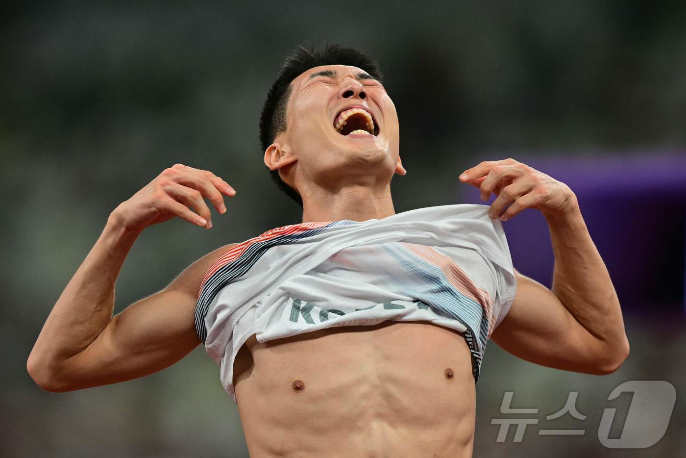 본문 이미지 - 우상혁&#40;29·용인시청&#41;. ⓒ AFP=뉴스1