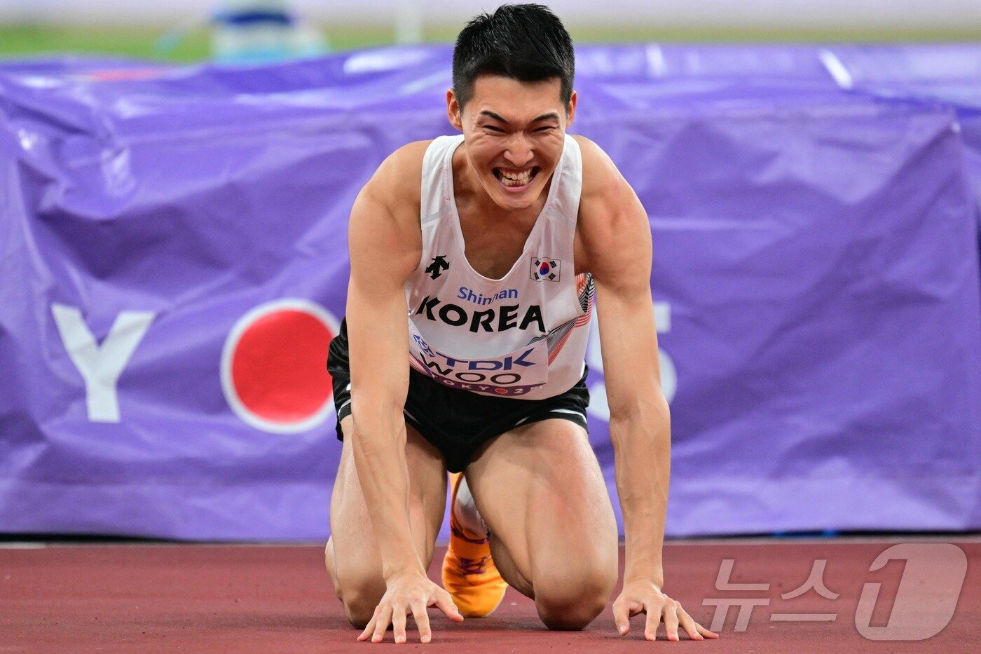 본문 이미지 - 우상혁. ⓒ AFP=뉴스1