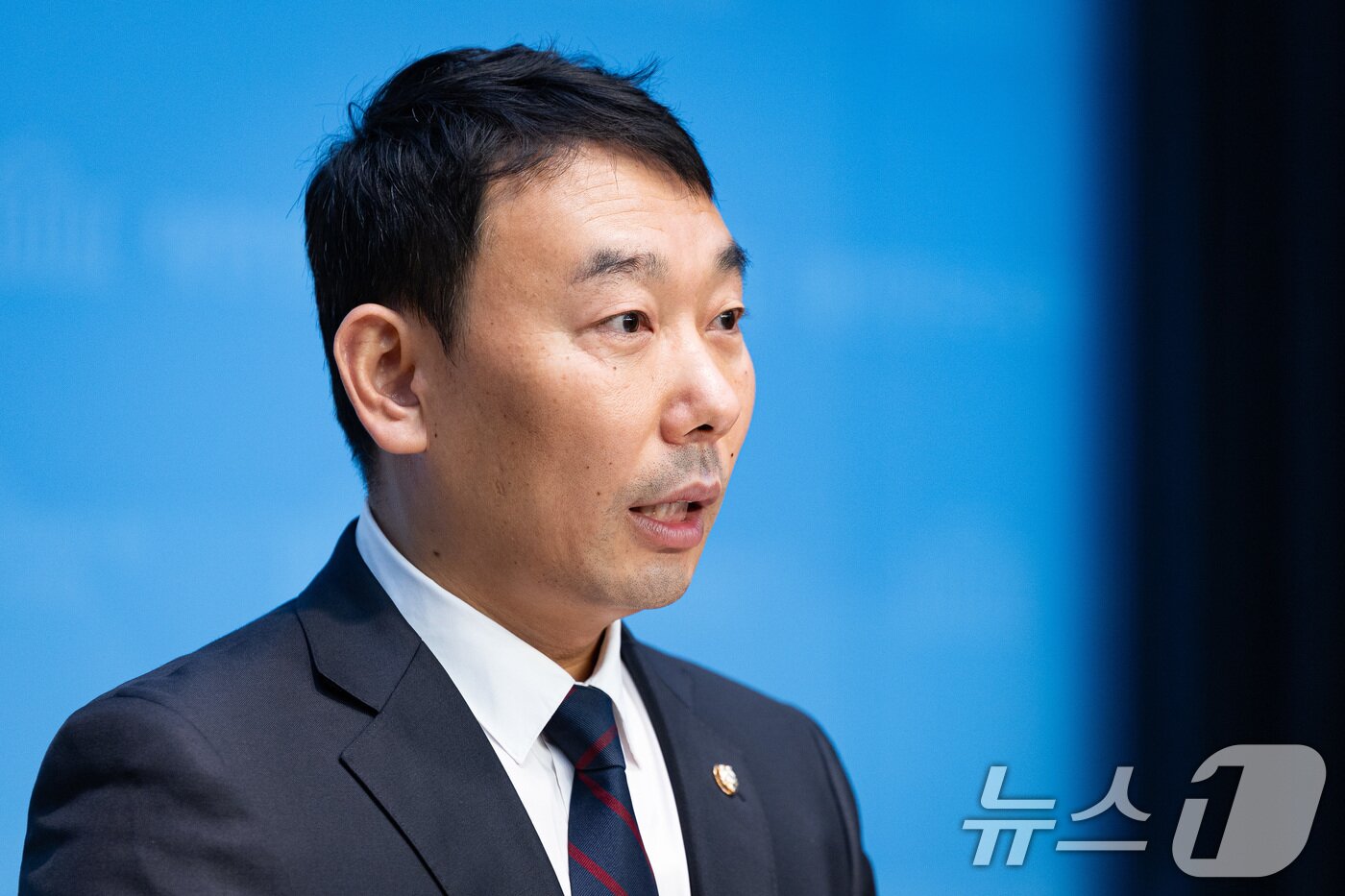 본문 이미지 - 김용민 국회 법제사법위원회 더불어민주당 간사. 2025.9.17 ⓒ 뉴스1 유승관 기자