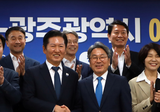 정청래 "광주시 역대 최대 예산 확보…AI 핵심 거점 뒷받침"