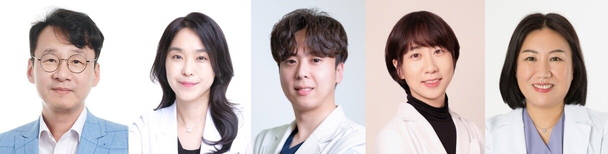 본문 이미지 - 왼쪽부터 정설령 이기쁨 윤일용 권정현 이미경 수의사 ⓒ 뉴스1