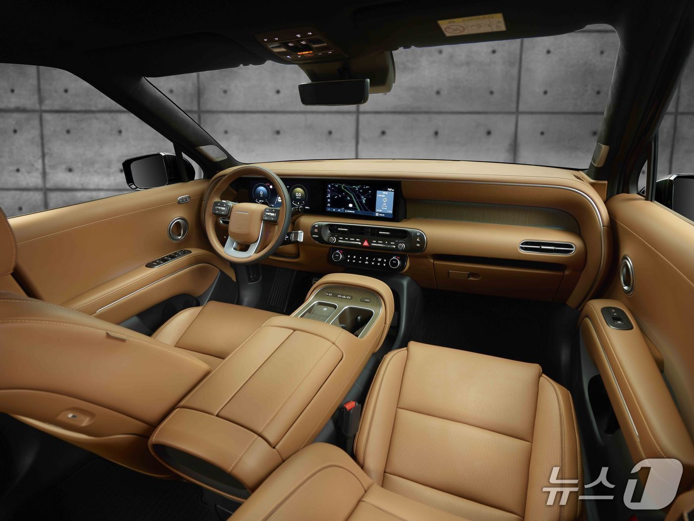본문 이미지 -  팰리세이드 실내 모습.&#40;현대차 제공&#41;