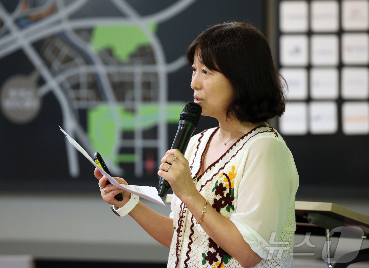 (성남=뉴스1) 김영운 기자 = 19일 경기 성남시 분당구 판교스타트업캠퍼스에서 열린 반려동물 산업 육성 협의회 제16회 IR데이에서 인공지능, 블록체인 기반 반려동물 펫테크 기업 …