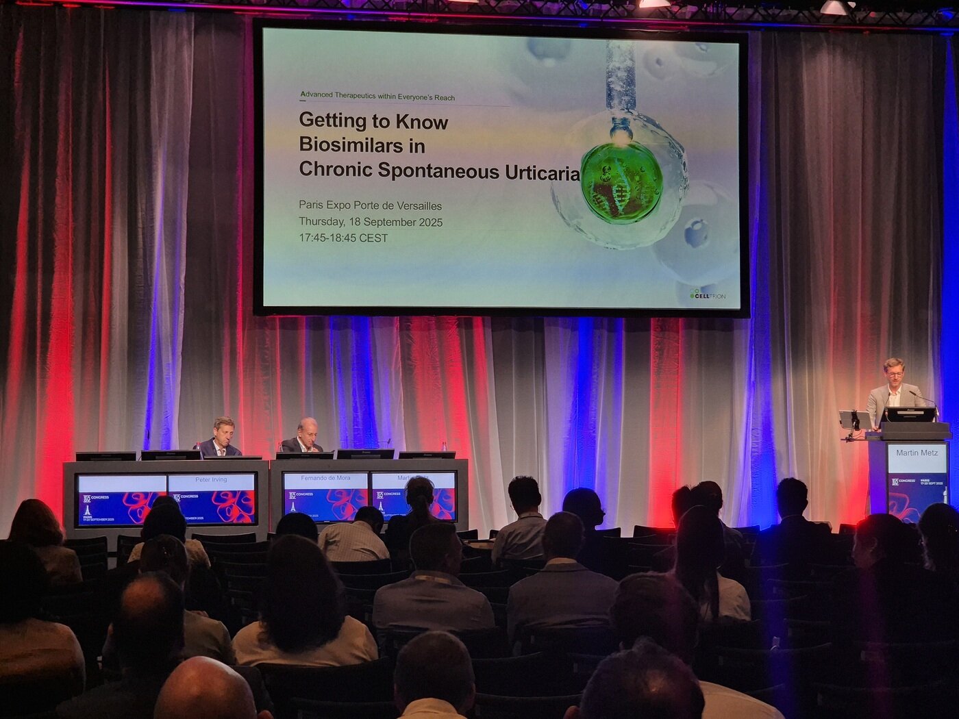 본문 이미지 - EADV 셀트리온 심포지엄 모습 /사진 = 장도민 기자