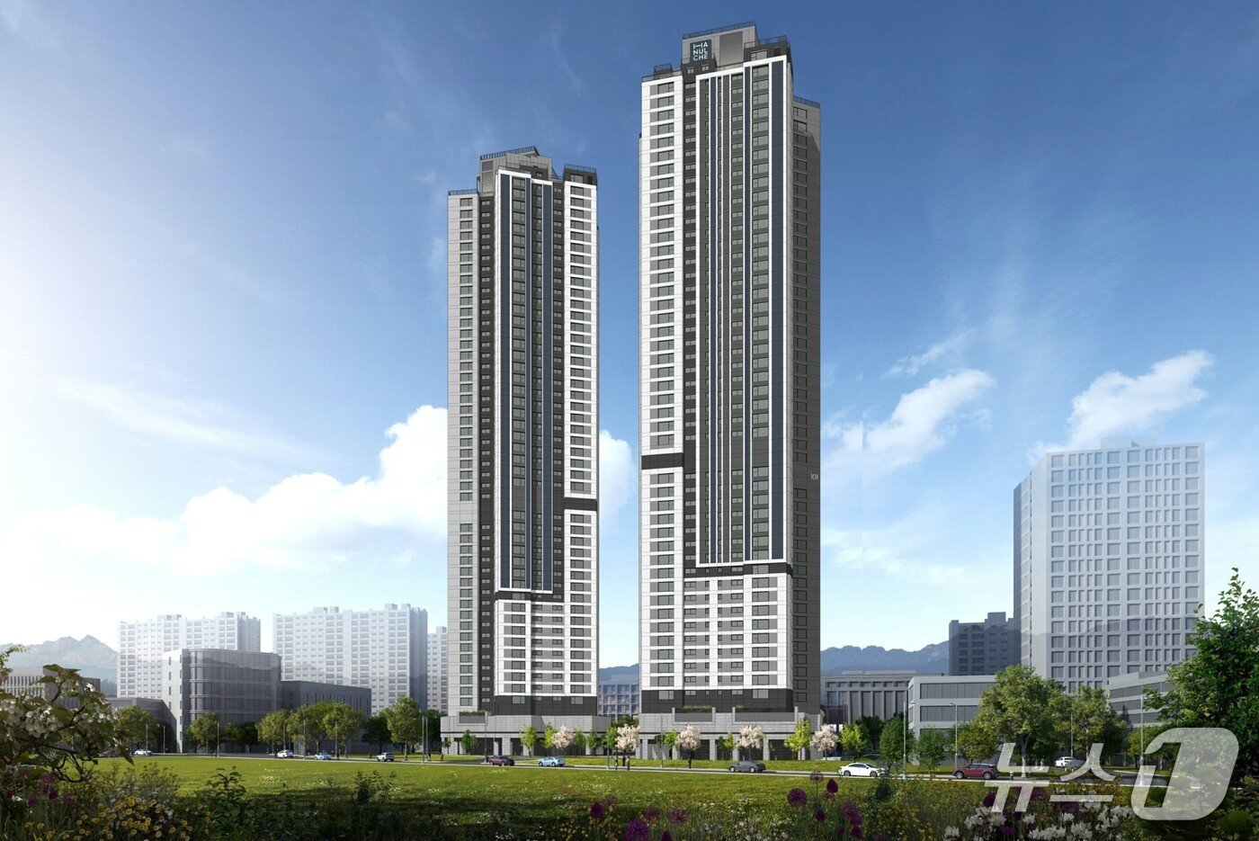 본문 이미지 - 휴먼파크장전 조감도.&#40;휴먼파크장전 지역주택조합 제공. 재판매 및 DB금지&#41;