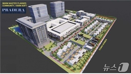 본문 이미지 -  프로스퍼 복합개발사업 조감도 &#40;대우건설 제공&#41; 뉴스1 ⓒ News1