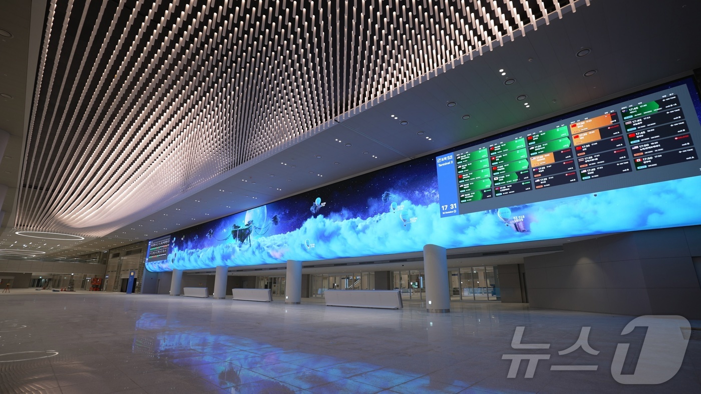 (서울=뉴스1) = 인천국제공항공사는 지난 18일 미국 디트로이트에서 열린 ‘2025 IDEA 디자인 어워드(International Design Excellence Awards …