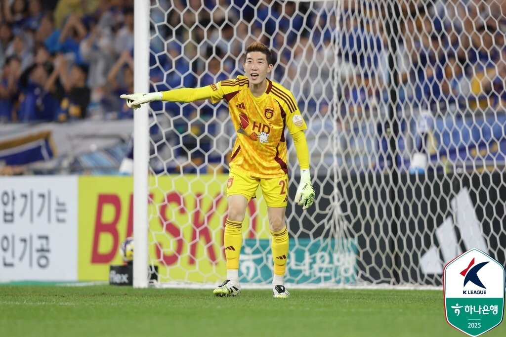 본문 이미지 - 울산HD 조현우 골키퍼. &#40;한국프로축구연맹 제공&#41;