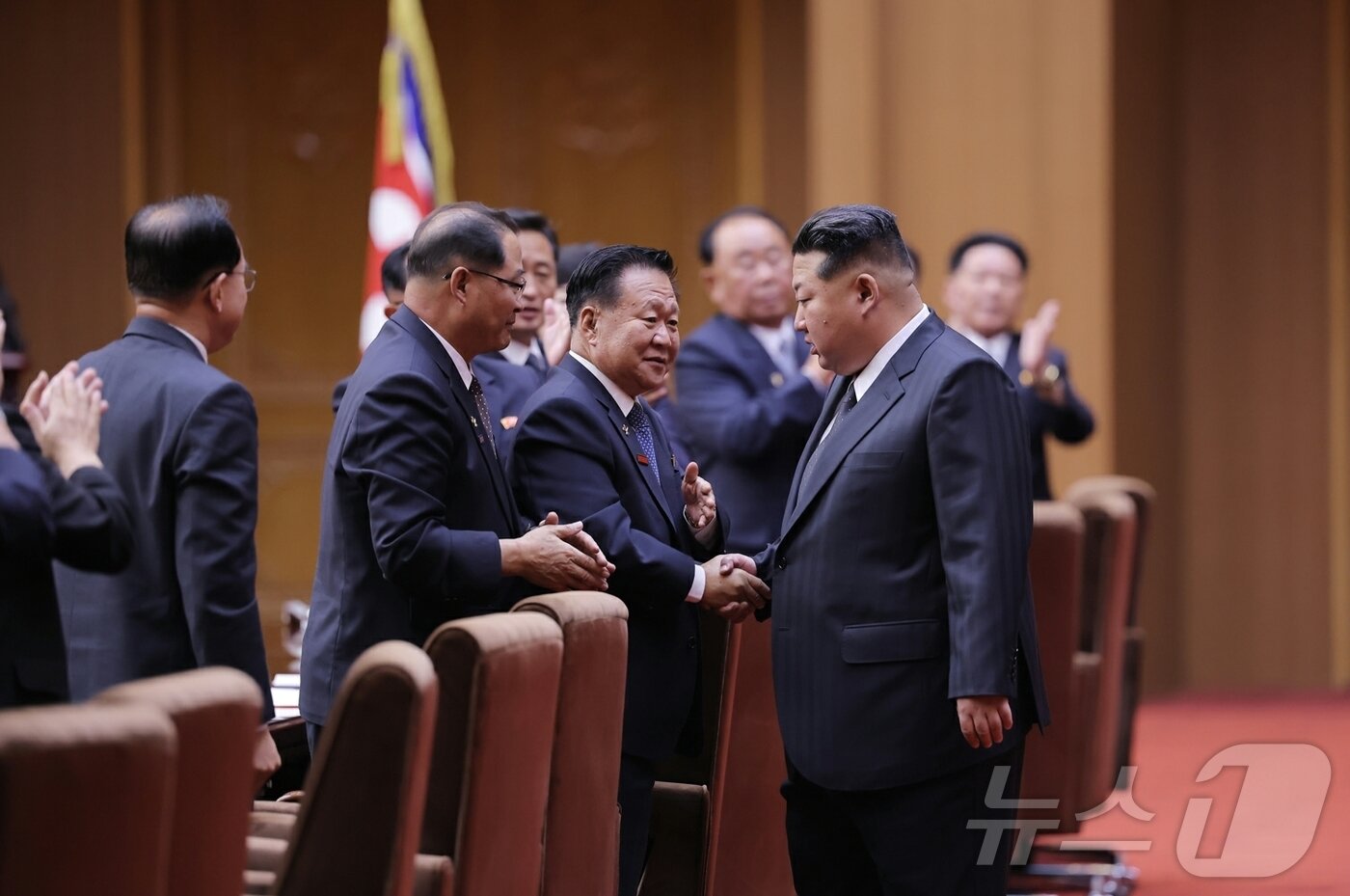 The 13th session of the 14th Supreme People&#39;s Assembly of the Democratic People&#39;s Republic of Korea &#40;DPRK&#41; was held on September 20 and 21 at the Mansudae Assembly Hall, the official newspaper of the DPRK&#39;s Workers&#39; Party, Rodong Sinmun, reported. In his speech, Kim said that the DPRK and the South Korea have existed as two de facto states in the international community for decades, and that they will never sit across from each other and will never do anything together / Rodong Sinmun