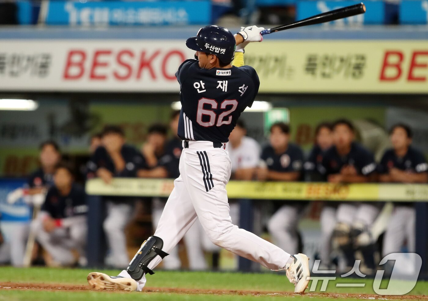 본문 이미지 - 두산 베어스 안재석. ⓒ 뉴스1 공정식 기자