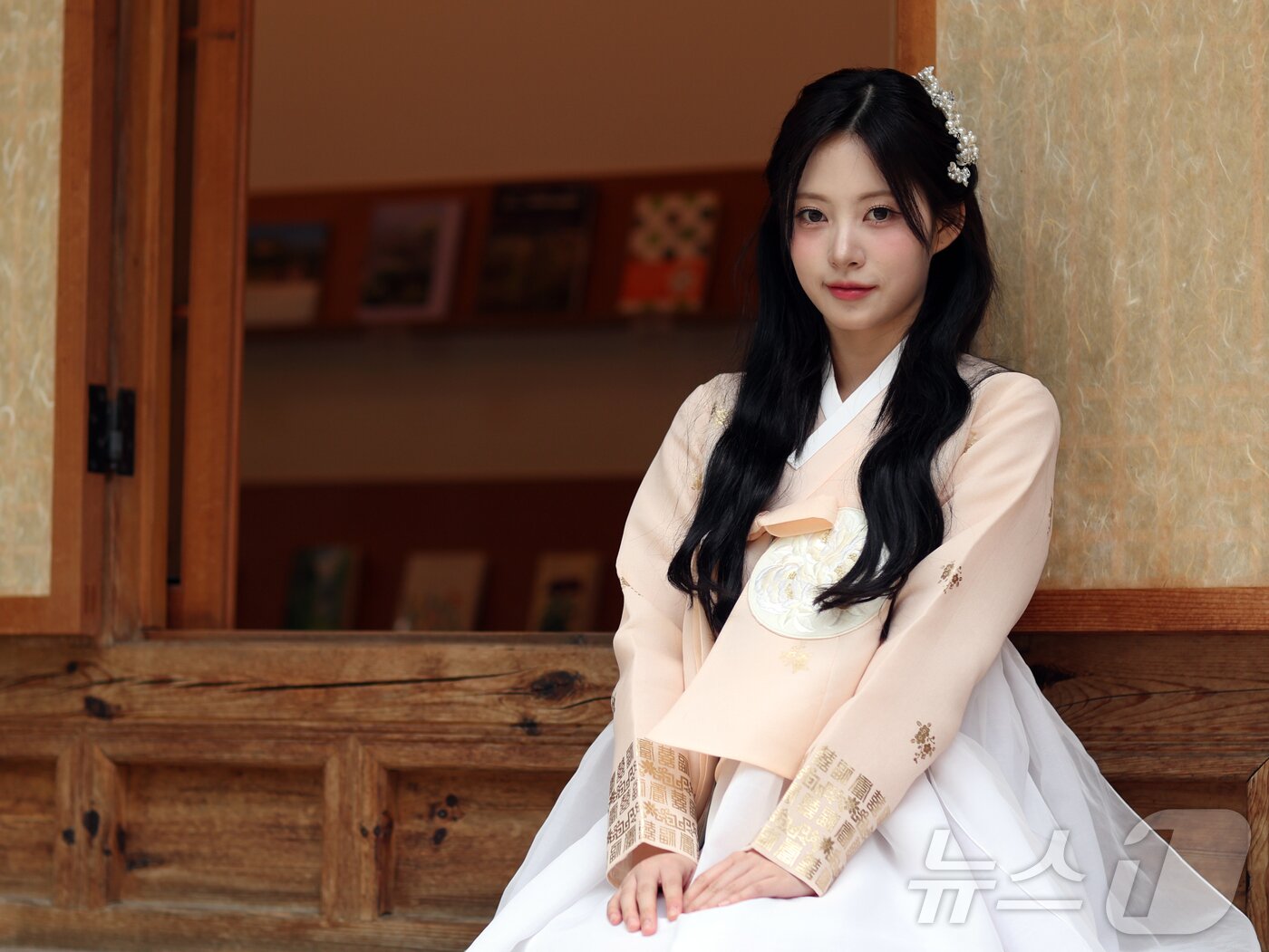 리센느 리브, 고운 한복 자태