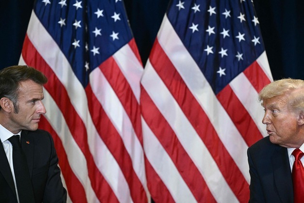 트럼프, 마크롱에 가자 평화위 참여 압박…"佛와인 200% 관세"(종합)