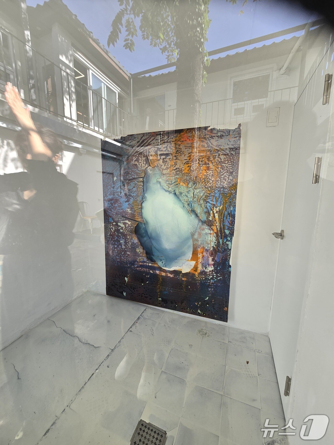 본문 이미지 - 박인성 개인전 '레지두' 전시 전경. ⓒ 뉴스1 김정한 기자