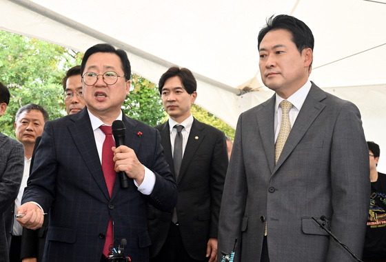 장동혁·이장우, 14일 대전시청서 통합 관련 회동