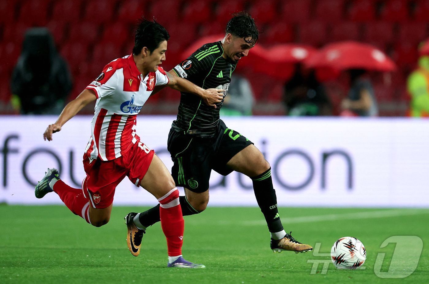 본문 이미지 - 즈베즈다 설영우. ⓒ AFP=뉴스1