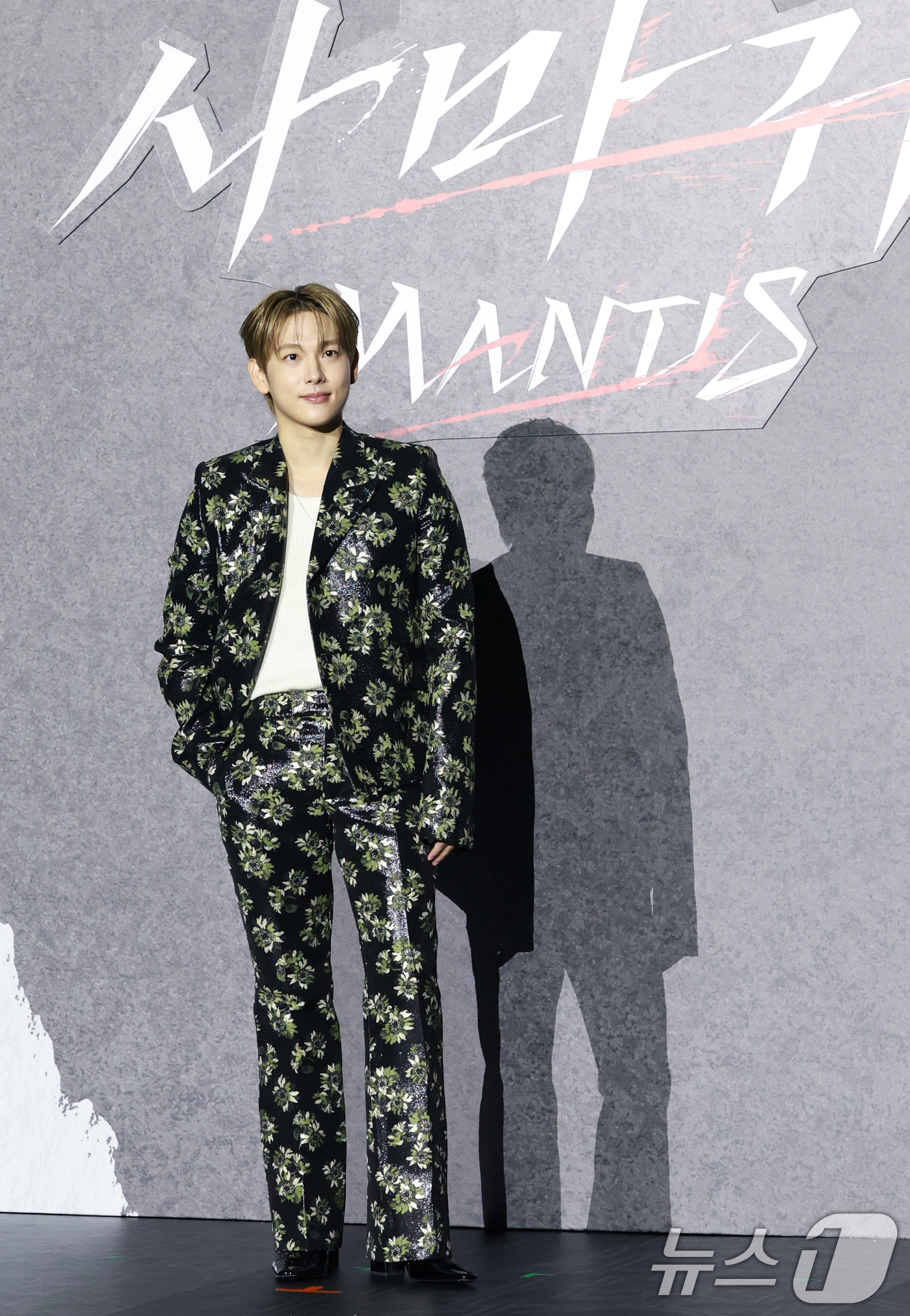 (서울=뉴스1) 권현진 기자 = 배우 임시완이 25일 오후 서울 광진구 자양동 롯데시네마 건대입구점에서 열린 넷플릭스 영화 ‘사마귀’ 제작보고회에 참석해 포즈를 취하고 있다. 20 …