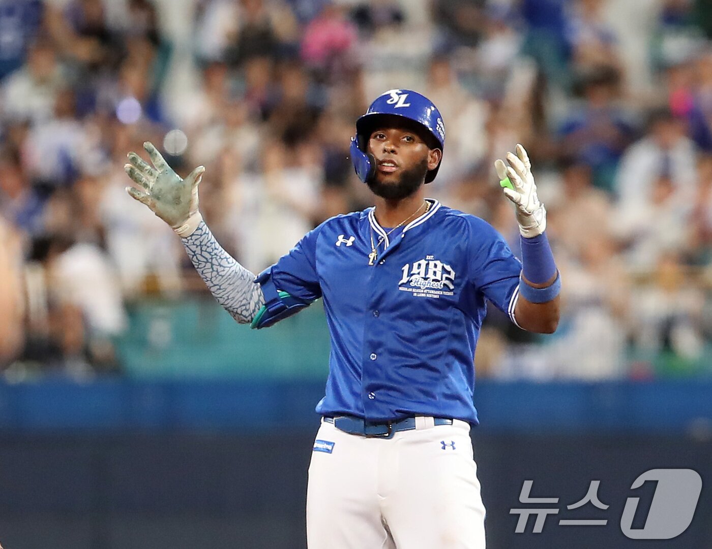 본문 이미지 - 삼성 라이온즈 르윈 디아즈. 2025.9.25/뉴스1 ⓒ News1 공정식 기자
