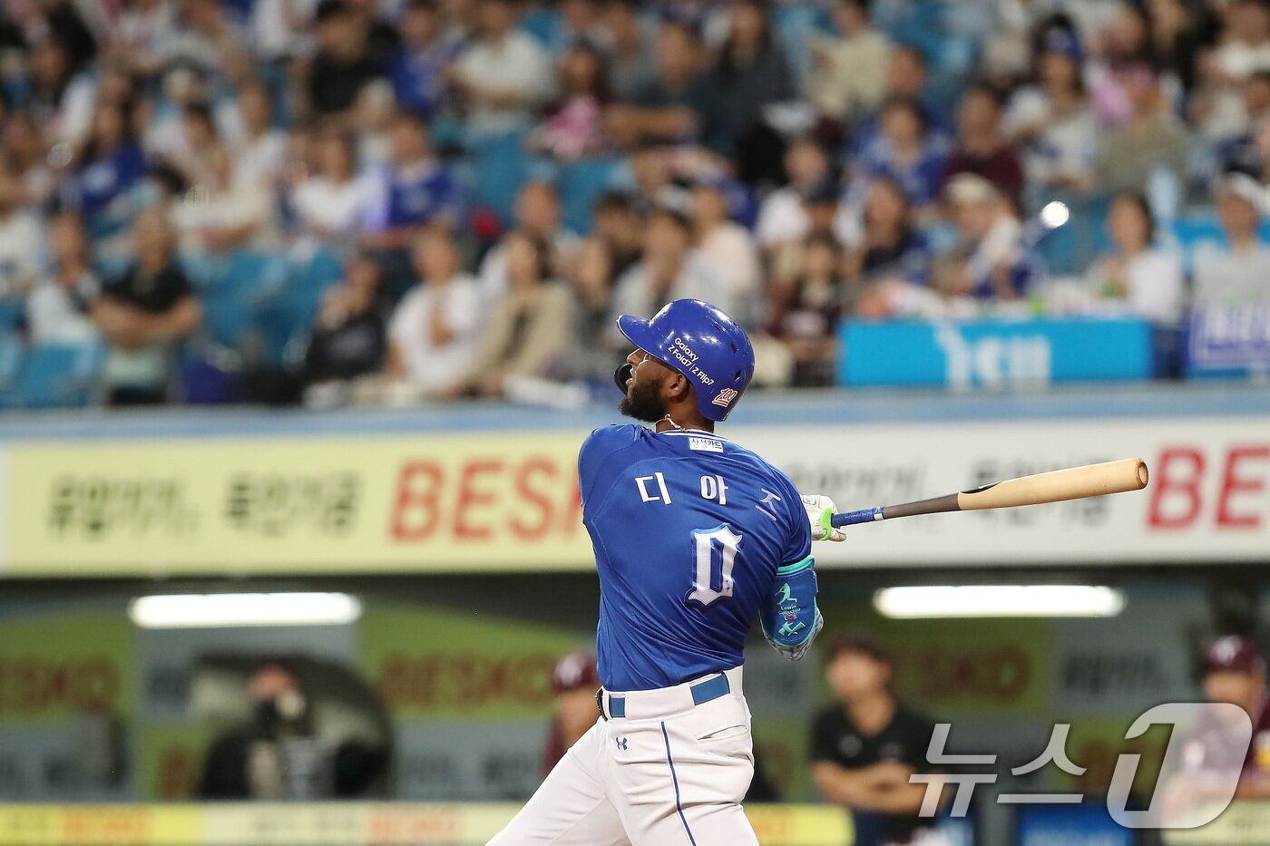 본문 이미지 - 삼성 라이온즈 외국인 타자 르윈 디아즈. 2025.9.25/뉴스1 ⓒ News1 공정식 기자