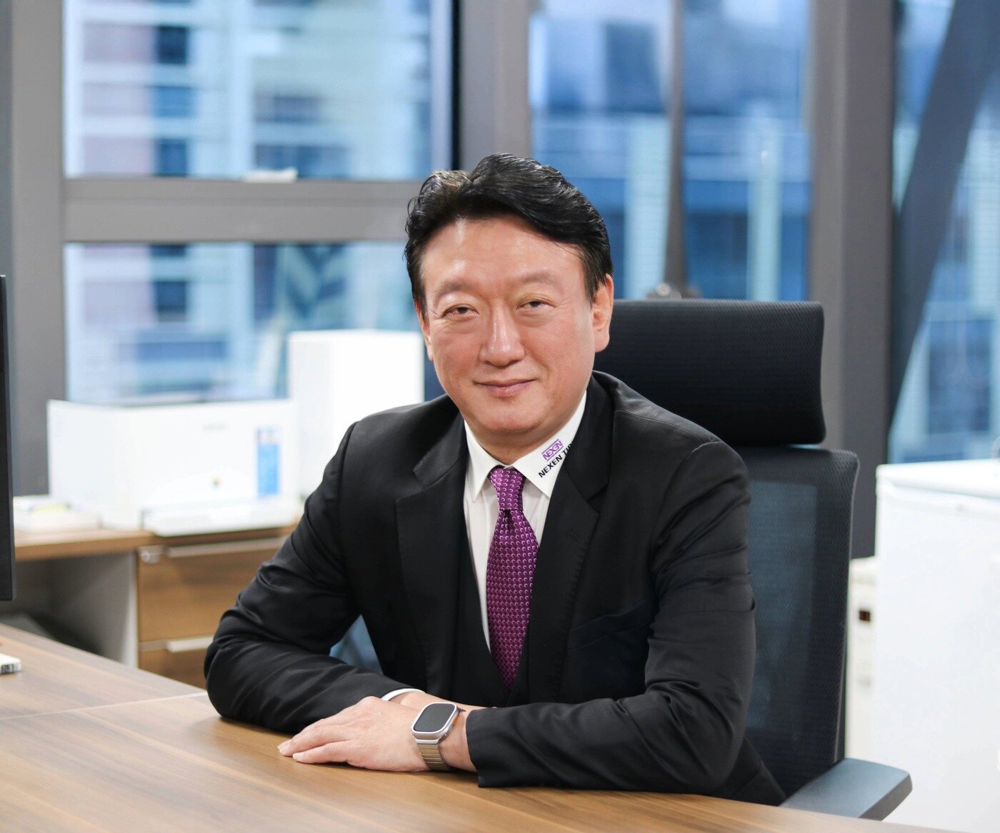 본문 이미지 - 김현석 넥센타이어 대표이사 사장&#40;넥센타이어 제공&#41;.