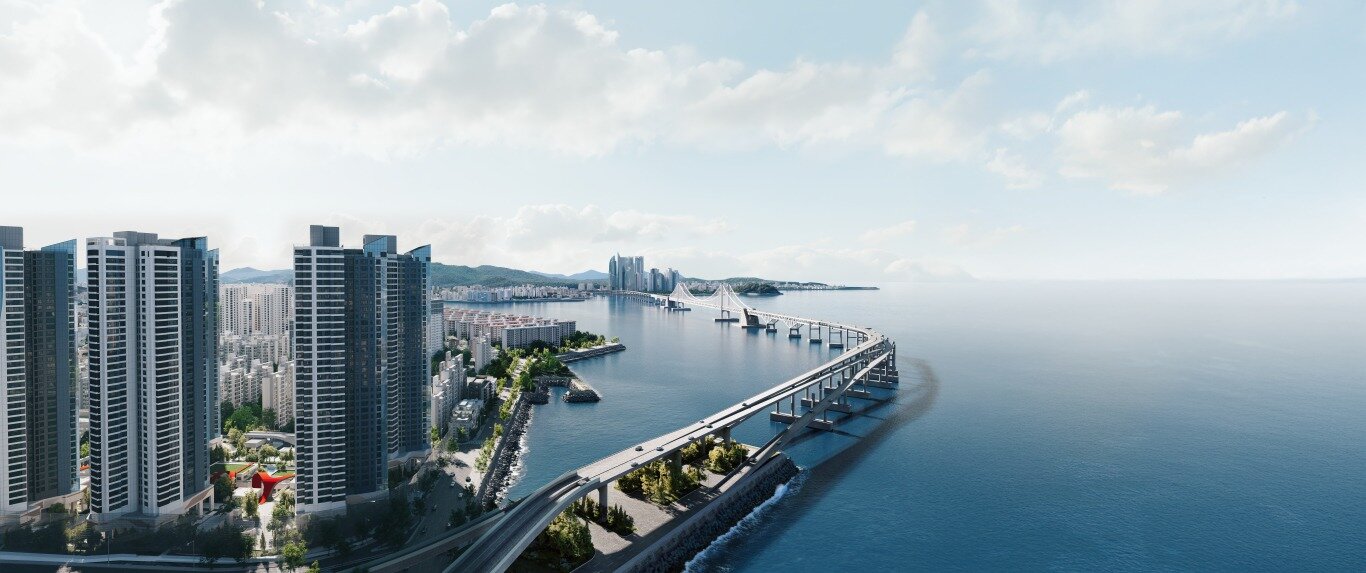 본문 이미지 - 써밋 리미티드 남천 주경 투시도.&#40;대우건설 제공&#41; / 뉴스1 ⓒ News1