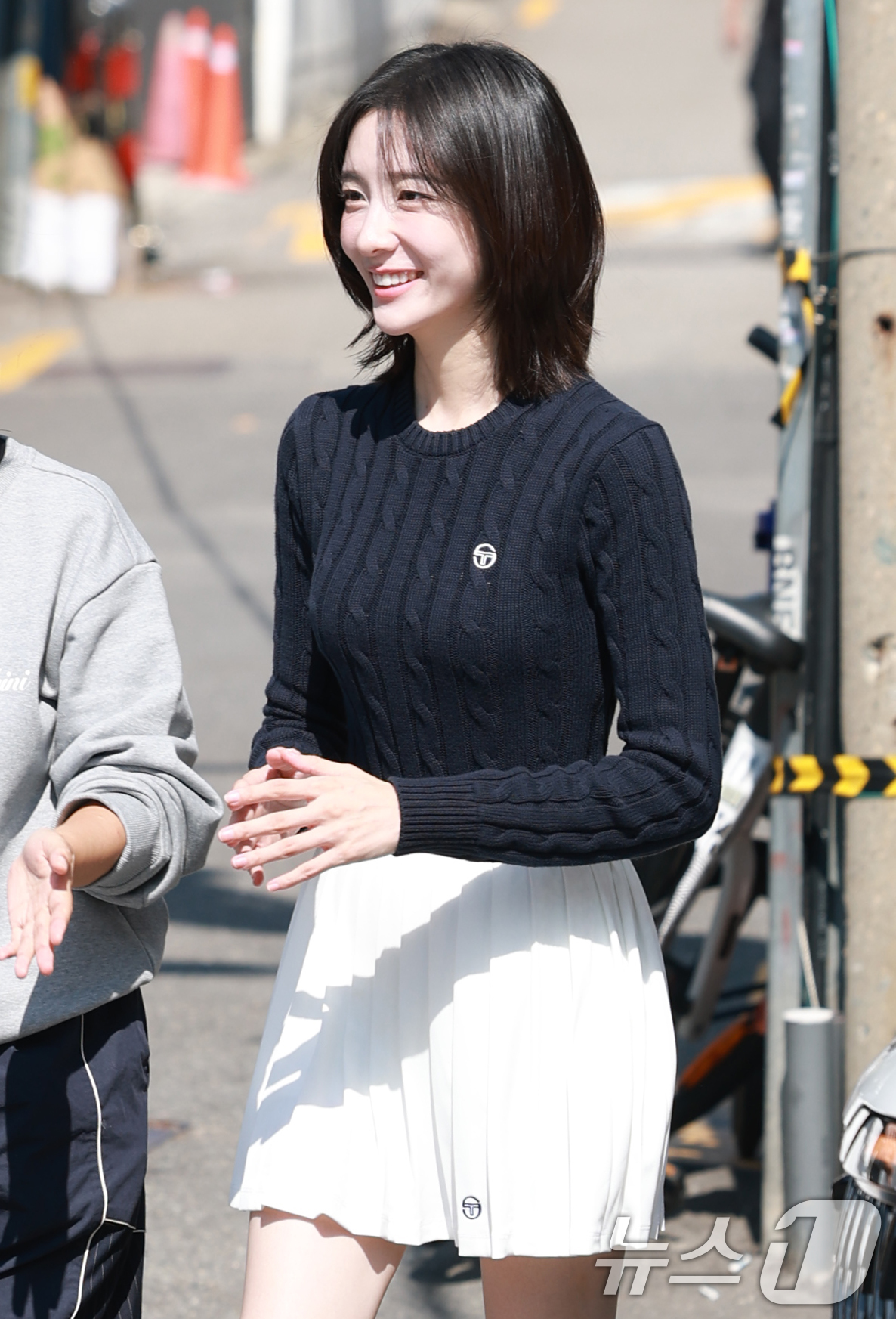 (서울=뉴스1) 권현진 기자 = 배우 박지현이 26일 오후 서울 용산구 한남동에서 진행된 프리미엄 클래식 라이프스타일 브랜드 세르지오 타키니(Sergio Tacchini) 플래그십 …