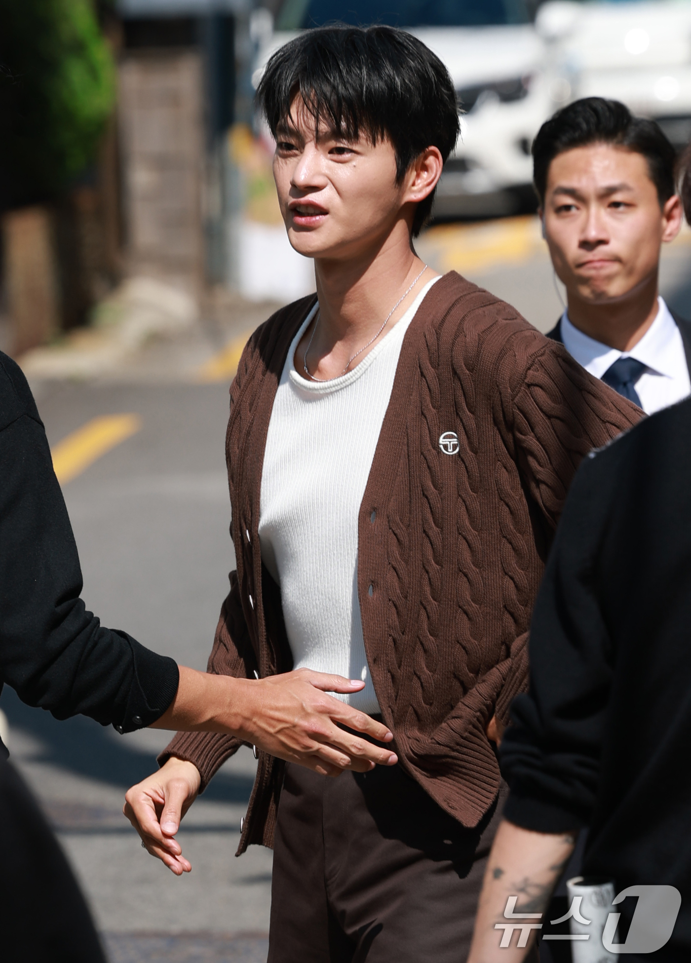 (서울=뉴스1) 권현진 기자 = 배우 서인국이 26일 오후 서울 용산구 한남동에서 진행된 프리미엄 클래식 라이프스타일 브랜드 세르지오 타키니(Sergio Tacchini) 플래그십 …