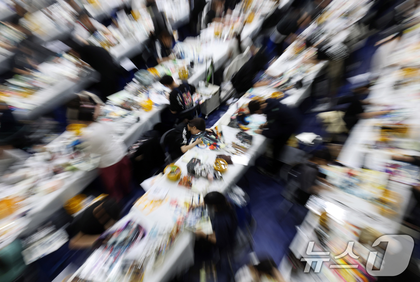 (서울=뉴스1) 오대일 기자 = 28일 서울 노원구 삼육대학교 체육관에서 열린 2026학년도 아트앤디자인학과 수시모집 미술 실기고사에서 수험생들이 평소 갈고 닦은 실력을 뽐내고 있 …