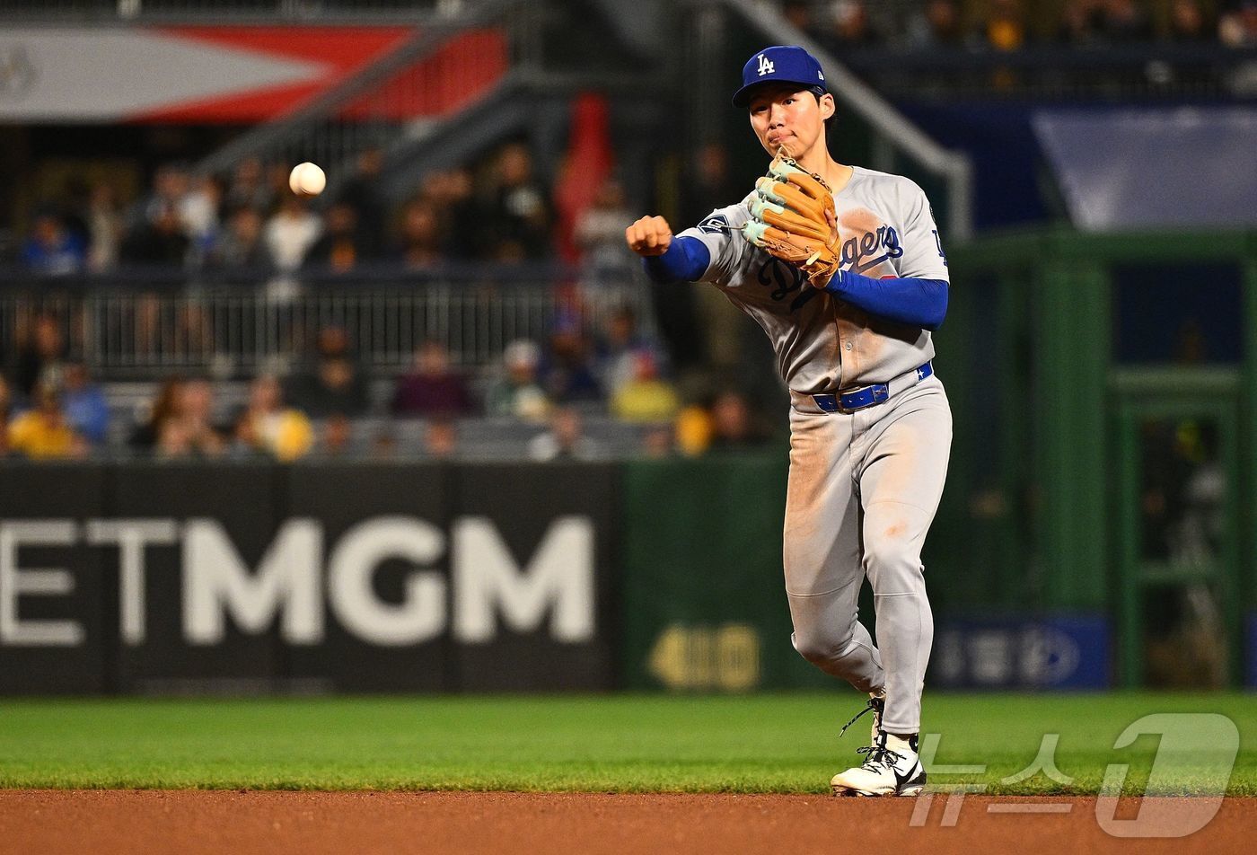 본문 이미지 - LA 다저스 유틸리티 김혜성. ⓒ AFP=뉴스1