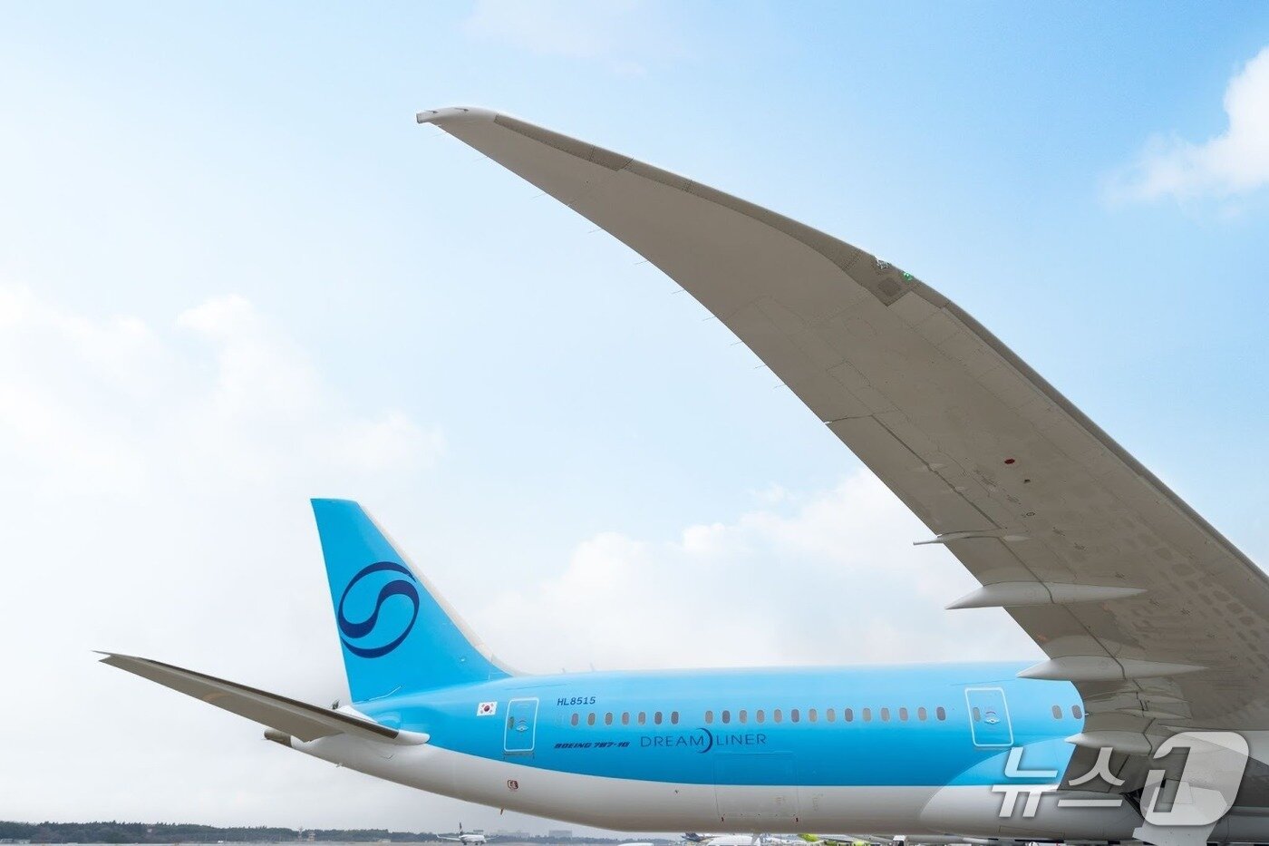 본문 이미지 -  대한항공의 보잉 787 드림라이너 항공기&#40;대한항공 제공&#41;