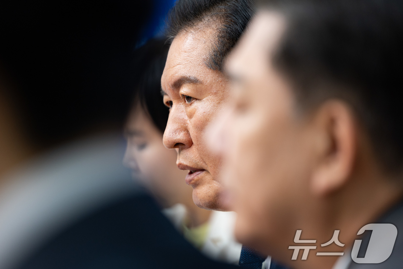 (서울=뉴스1) 유승관 기자 = 정청래 더불어민주당 대표가 3일 서울 여의도 국회에서 열린 최고위원회의에서 모두 발언을 하고 있다. 2025.9.3/뉴스1