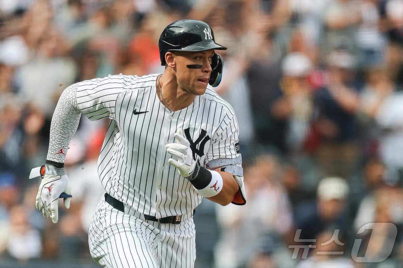 본문 이미지 - 뉴욕 양키스 애런 저지가 AL 이주의 선수로 선정됐다.ⓒ AFP=뉴스1