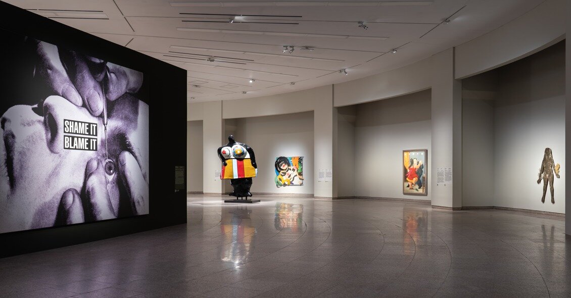 본문 이미지 - MMCA 해외 명작 '수련과 샹들리에' 전시 전경 (국립현대미술관 제공)