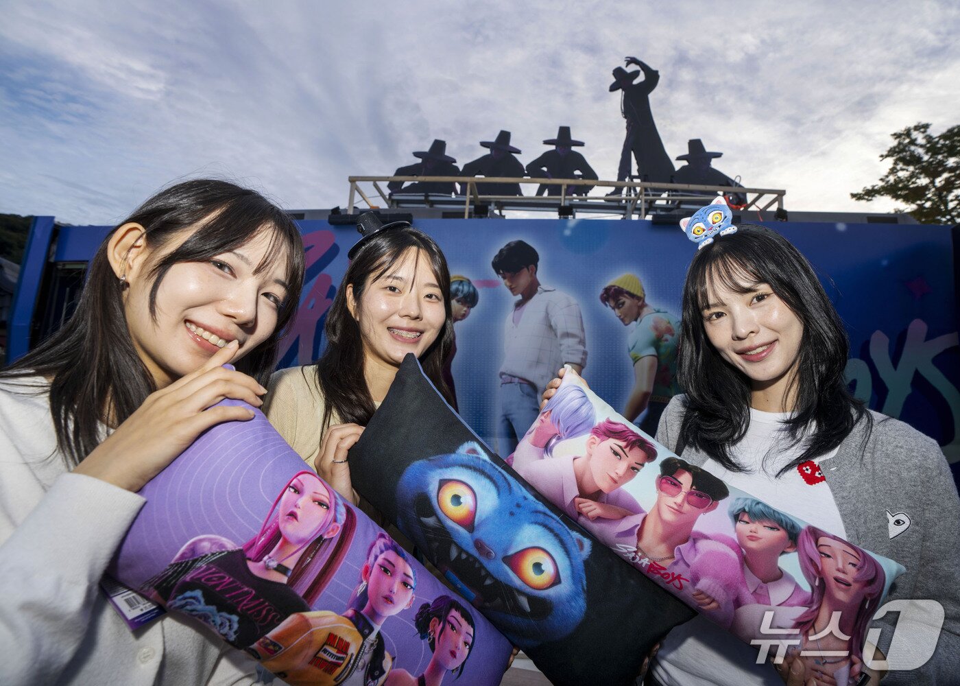 본문 이미지 - 지난달 26일 개장한 에버랜드 케이팝 데몬 헌터스 테마존&#40;에버랜드 제공&#41;