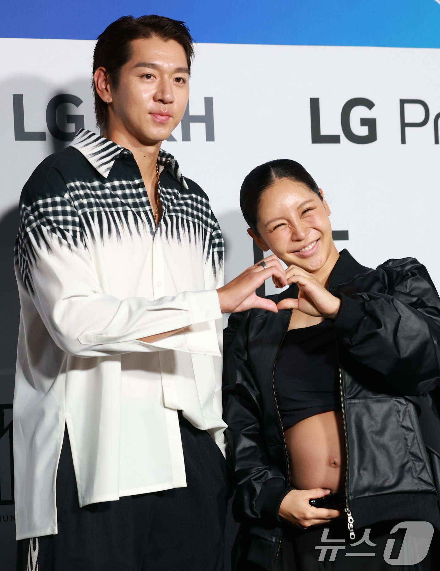 이대은♥트루디, 11월 출산 앞두고 태교 패션쇼