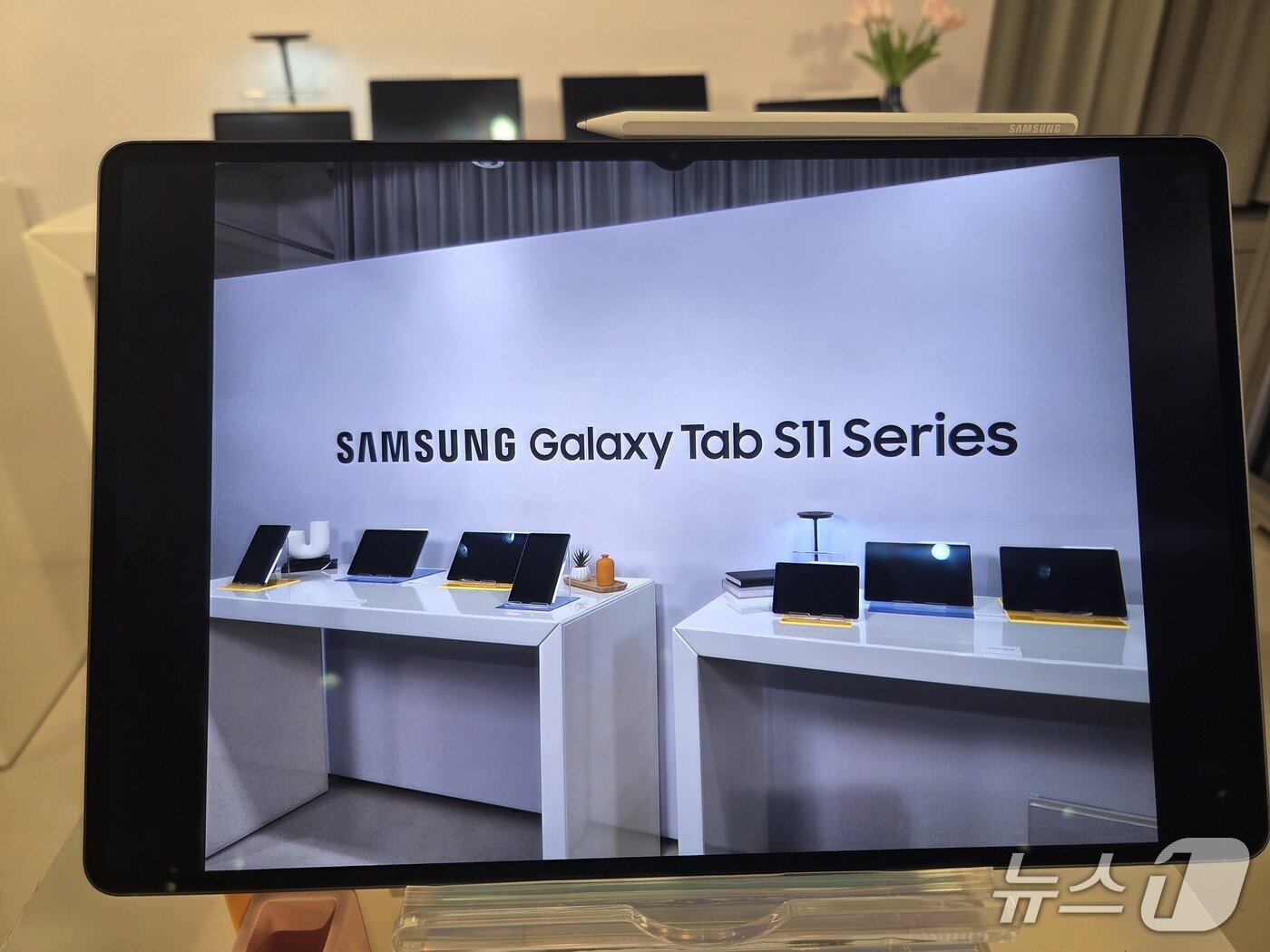본문 이미지 - 갤럭시 탭S11 시리즈. 2025.9.4/뉴스1 ⓒ 뉴스1 박주평 기자