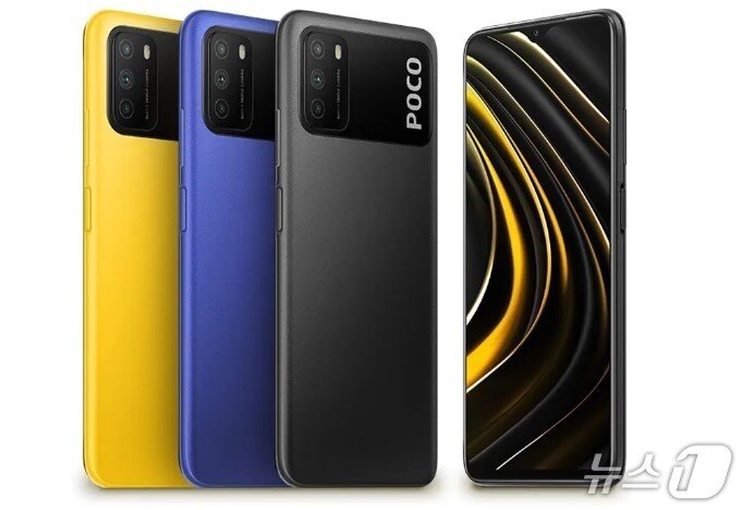 본문 이미지 - 거대 카메라 범프 디자인을 처음 시도한 샤오미 포코 M3&#40;샤오미 제공&#41;/뉴스1
